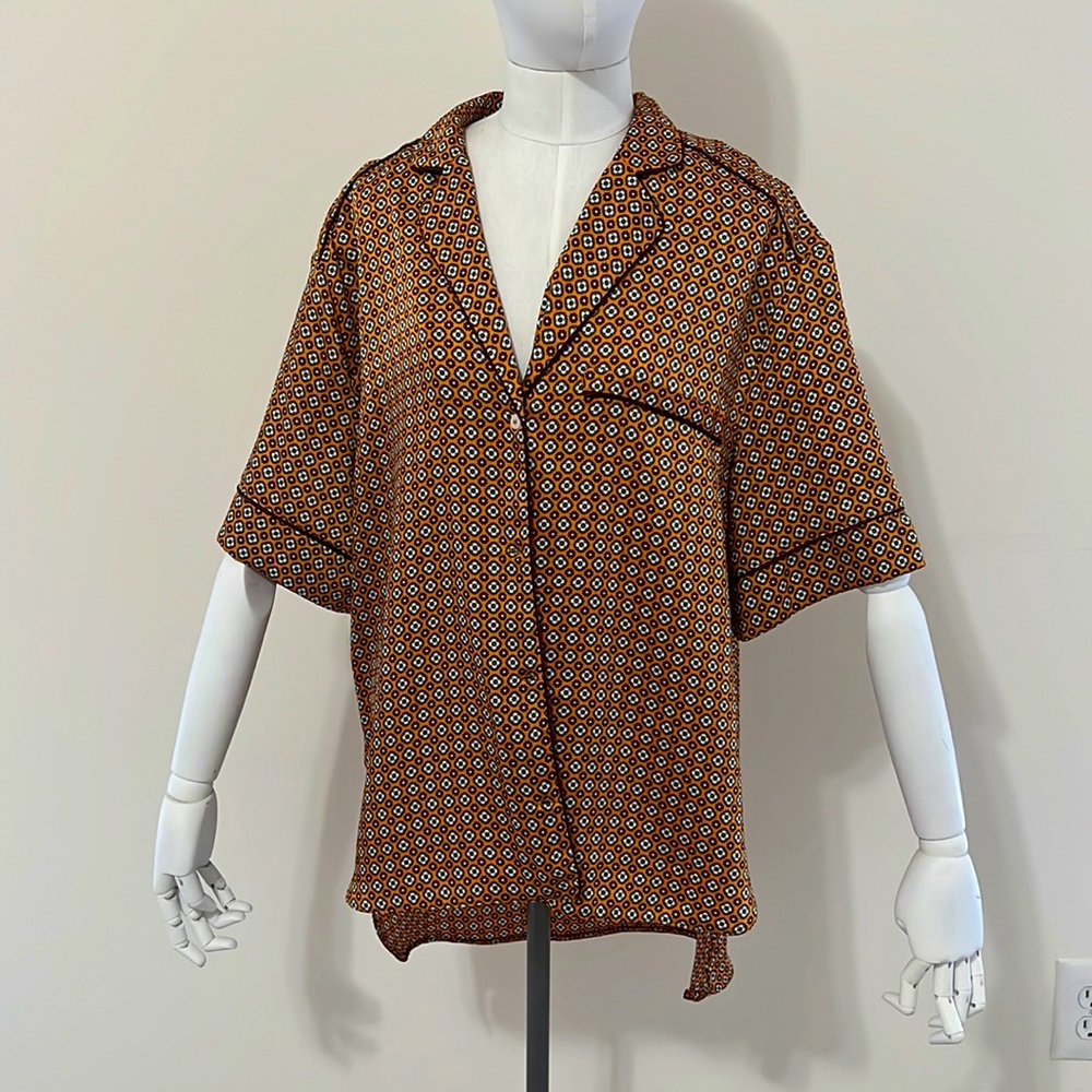Zara Pajama Blouse